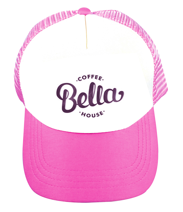 หมวกพิมพ์สกรีน Coffee Bella house cap